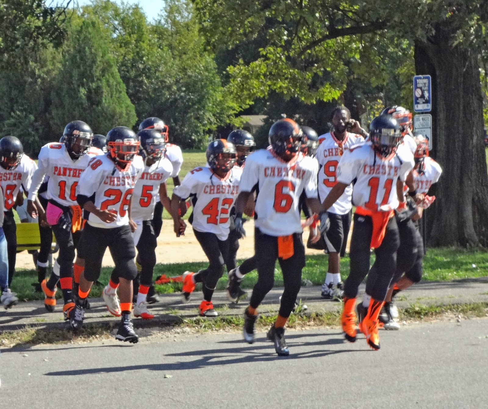 The Chester City Blog Chester Panthers Football 2013