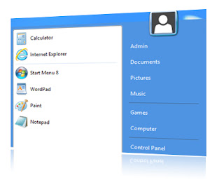 IObit tools to add classic start Menu to windows 8