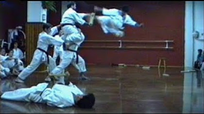 Demostración de karatedo por Sensei Baldor 1992