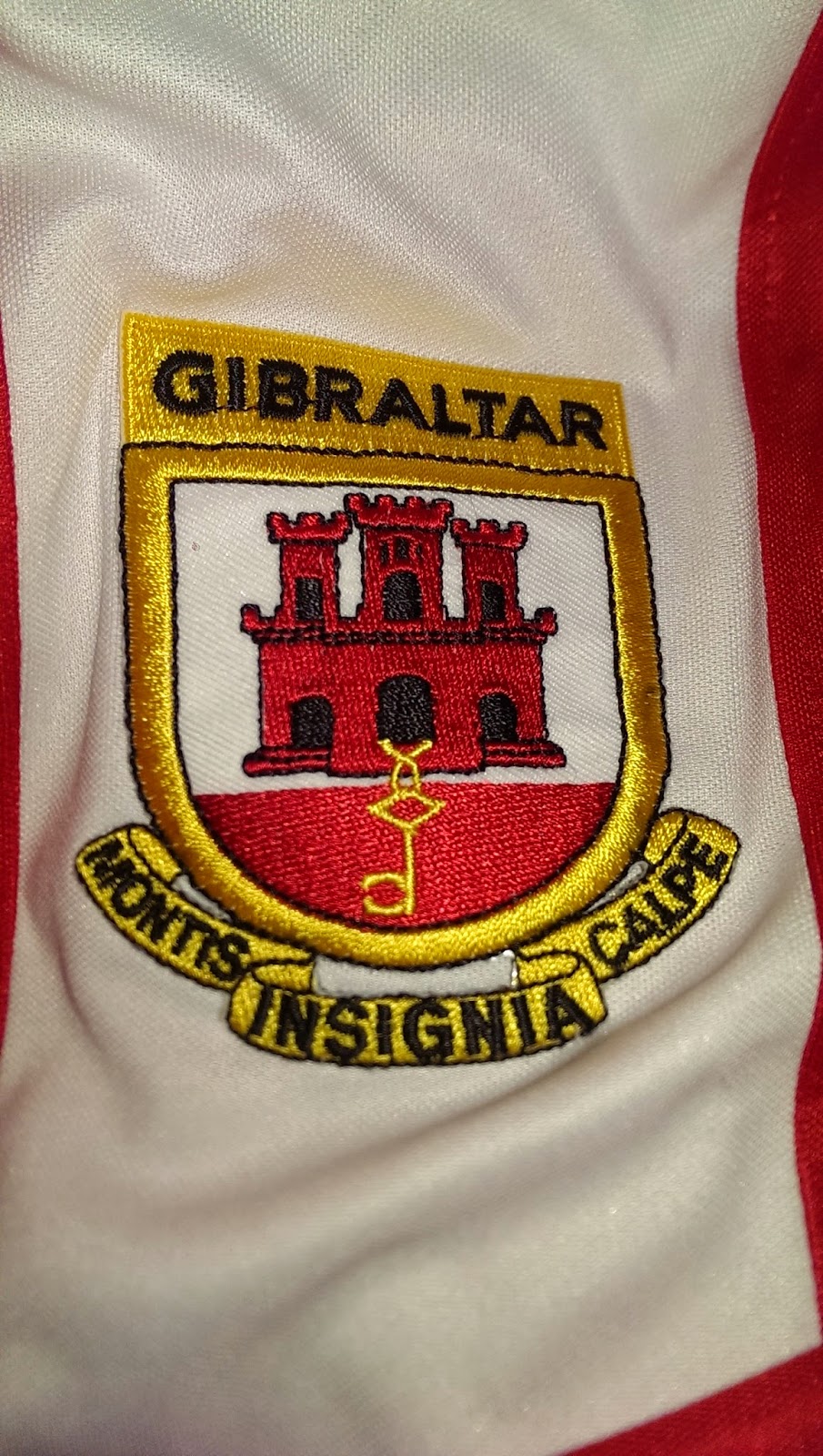 CHRIS UND SEINE TRIKOTS GIBRALTAR FOOTBALL ASSOCIATION