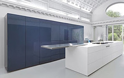 cocina color azul italiana cocina color azul 7 12 Cocinas Color Azul Italianas Modernas
