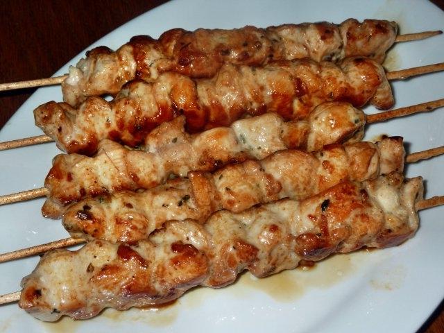 Как сделать куриный шашлык в духовке Как сделать куриный шашлык в духовке
