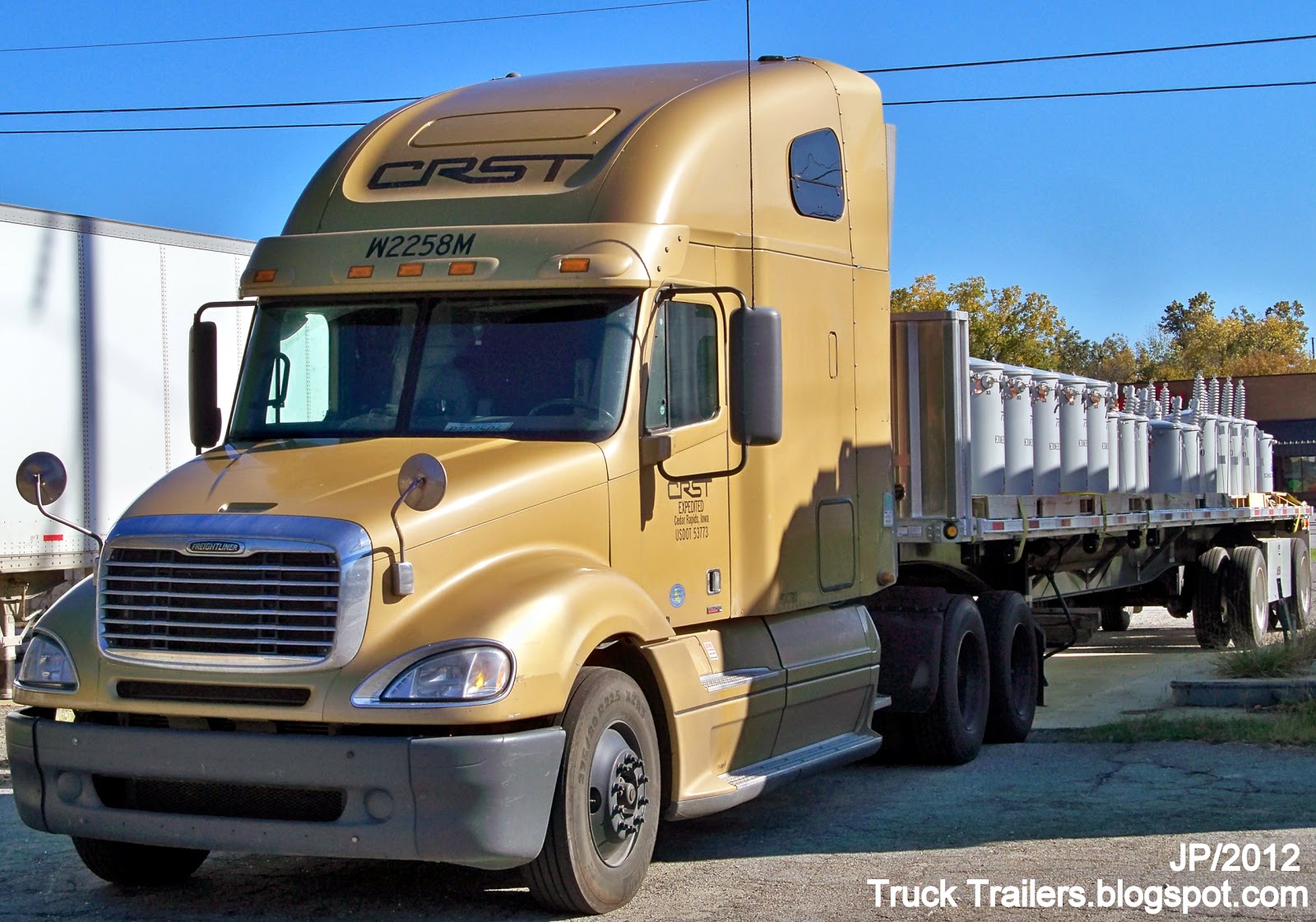 TRUCK TRAILER Transport Express Freight Logistic Diesel Mack Peterbilt