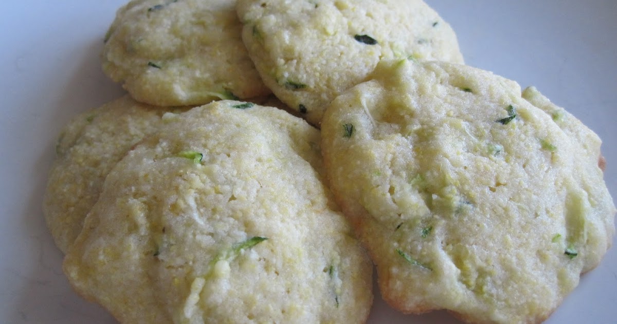 For the love Lemon Zucchini Cornmeal Cookies