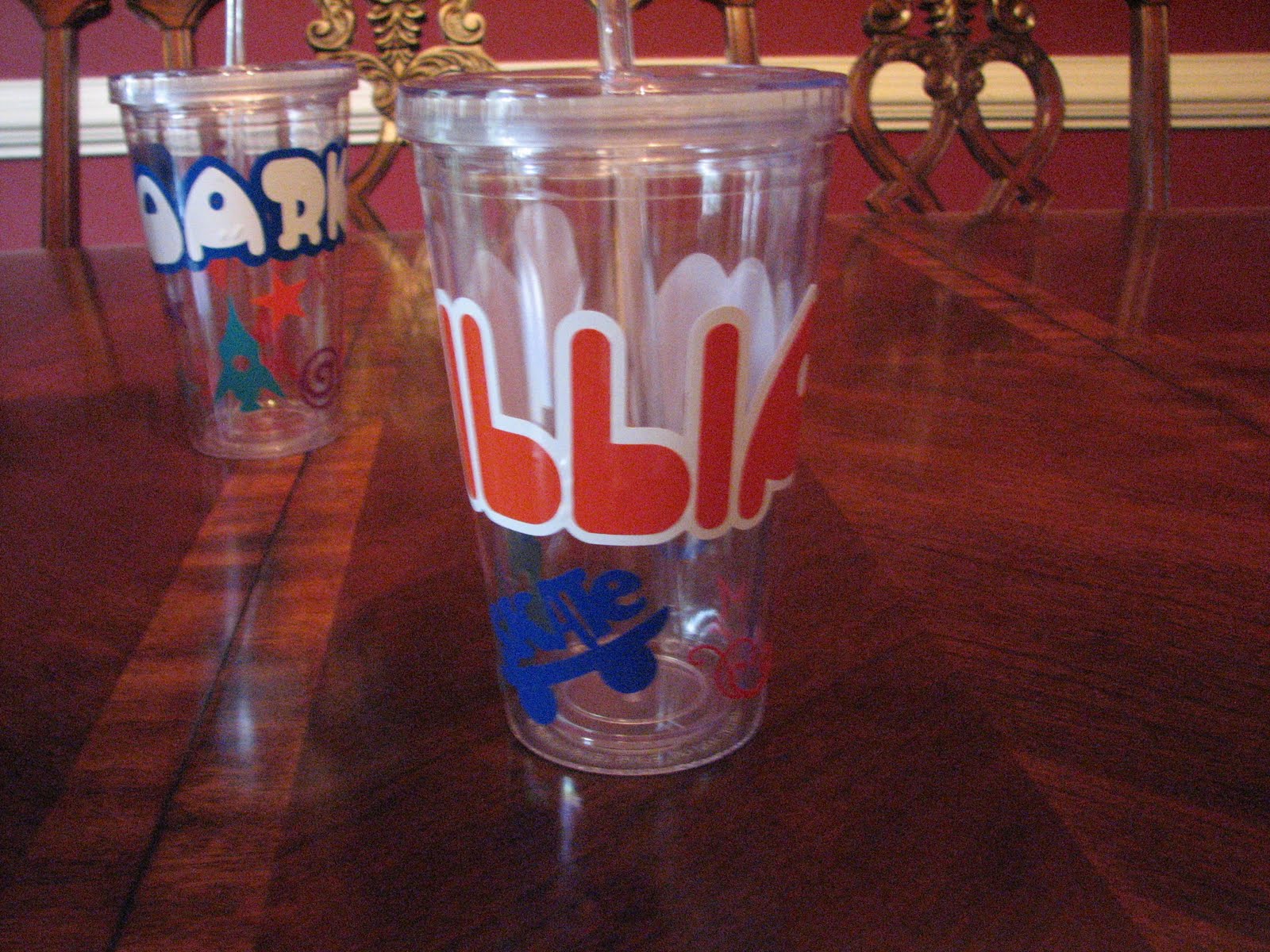 Sabriolet Designs Birthday Party Tumblers