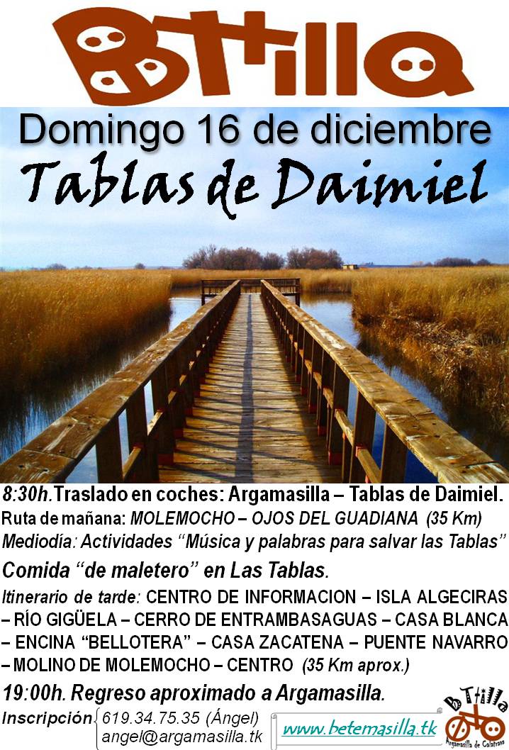 BETEMASILLA = BT+illa Tablas de Daimiel (16/12/2012)