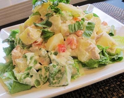 Sihat Bersama Diella Resepi Diet Salad Kentang