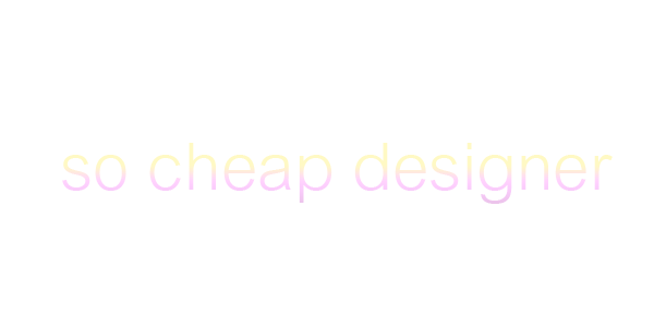 CHEAP DESIGNER