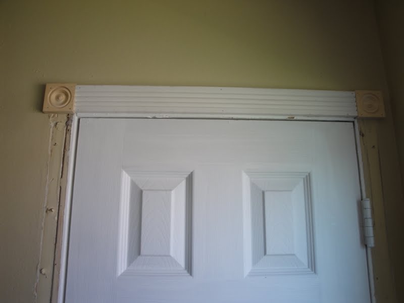 my kind of makeover Replacing Door Casing
