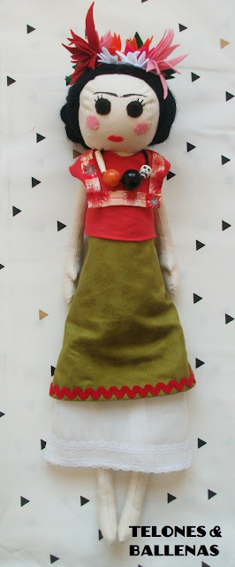 muñeca frida kahlo