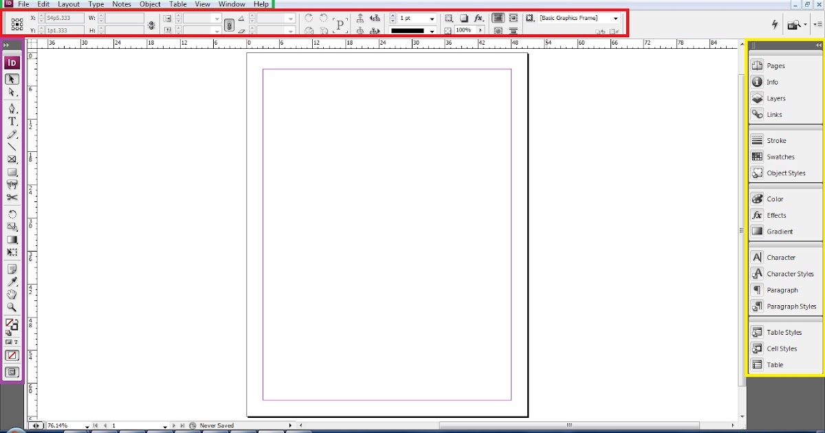 Fungsi Layout Area | design grafis gratis fungsi tools dan area kerja indesign Fungsi Layout Area | design grafis gratis fungsi tools dan area kerja indesign