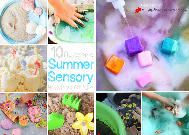 10 AWESOME SUMMER SENSORY PLAY ACTIVITIES FOR KIDS