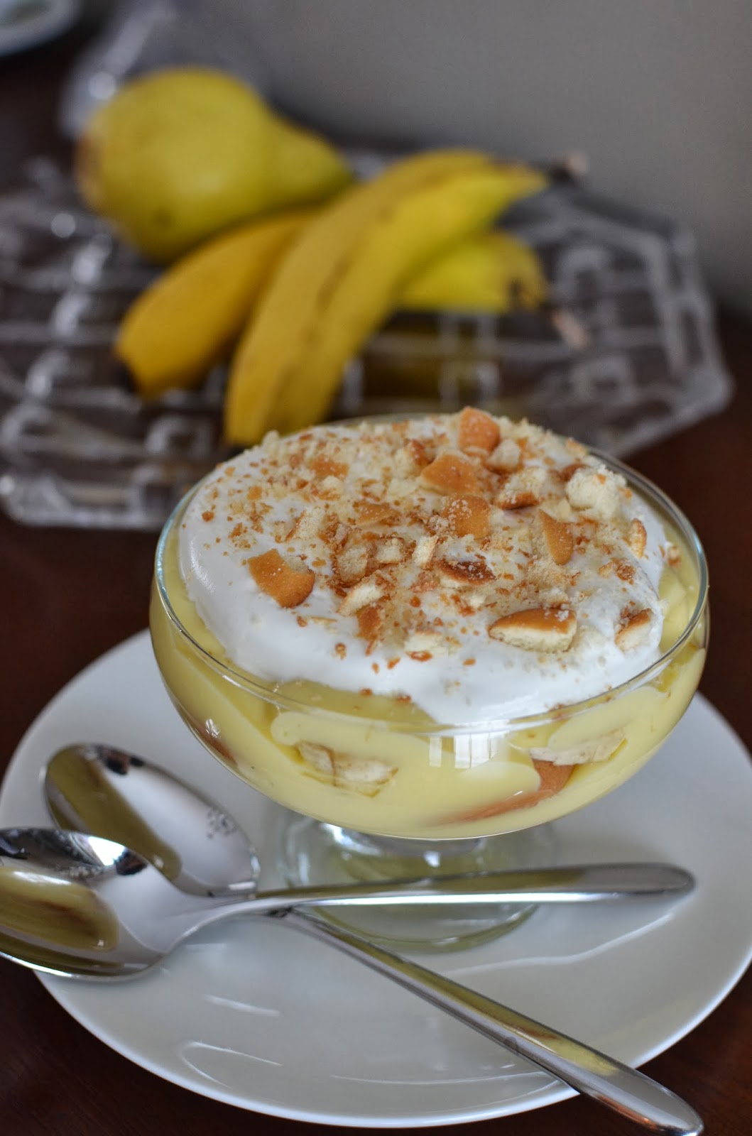 Playing with Flour Time for banana pudding