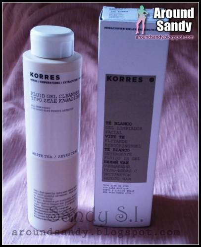 Korres gel limpiador té blanco white tea cleanser review opinión dónde comprar