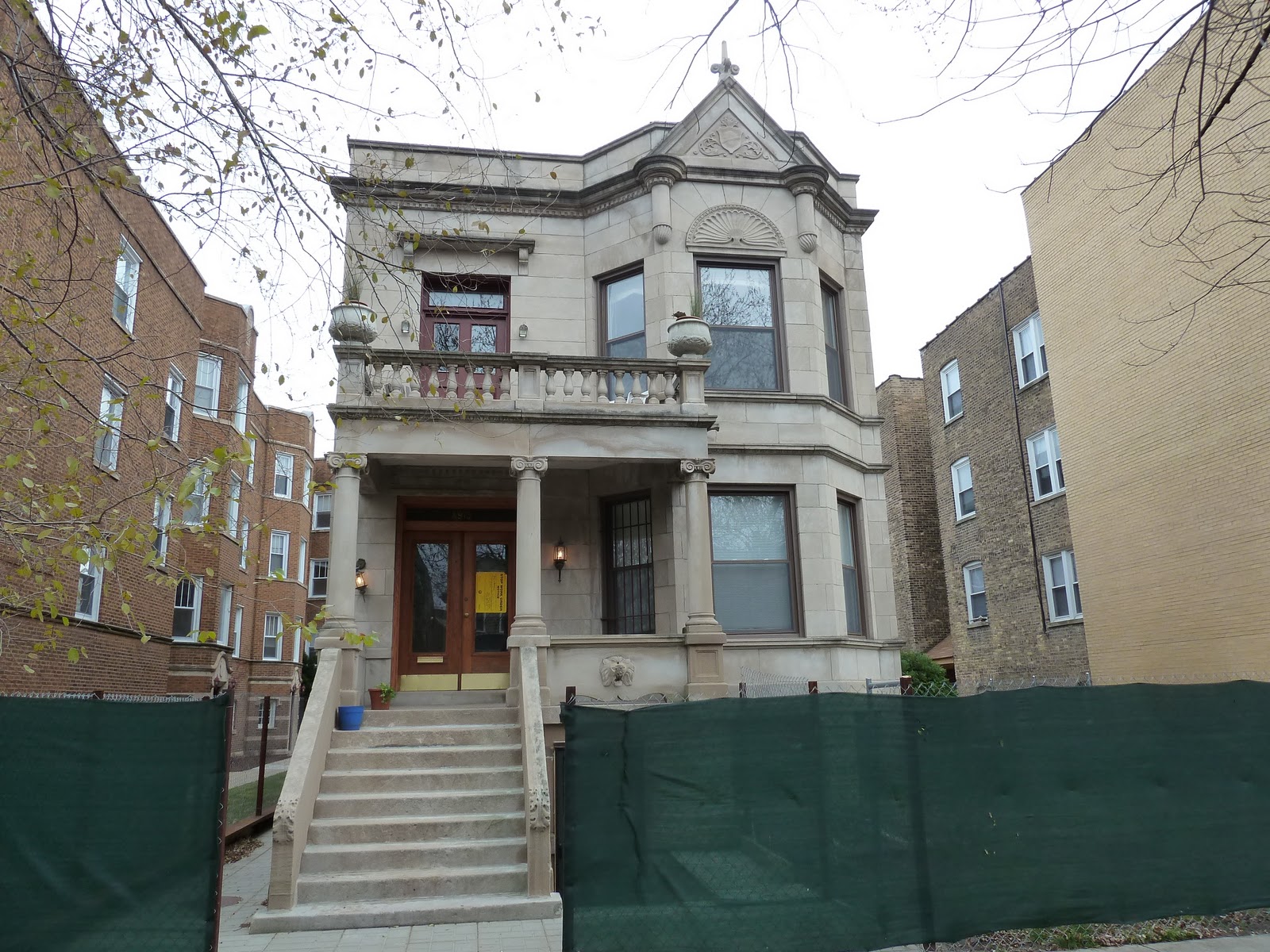 The Chicago Real Estate Local Ravenswood greystone 650,000 short