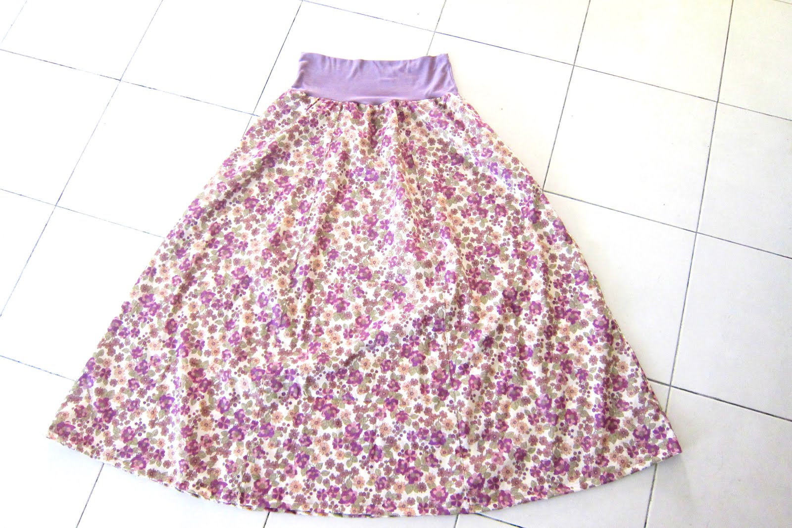 My Babies Gypsy skirt tutorial
