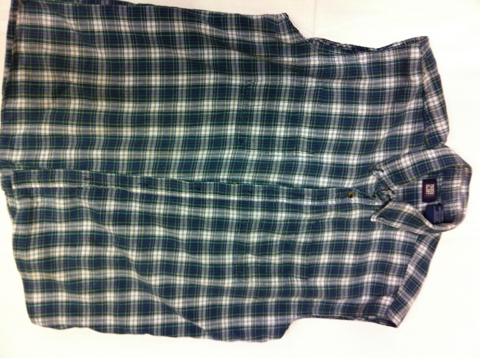 A Savvy Life EASY Recycled Flannel Shirt Aprons