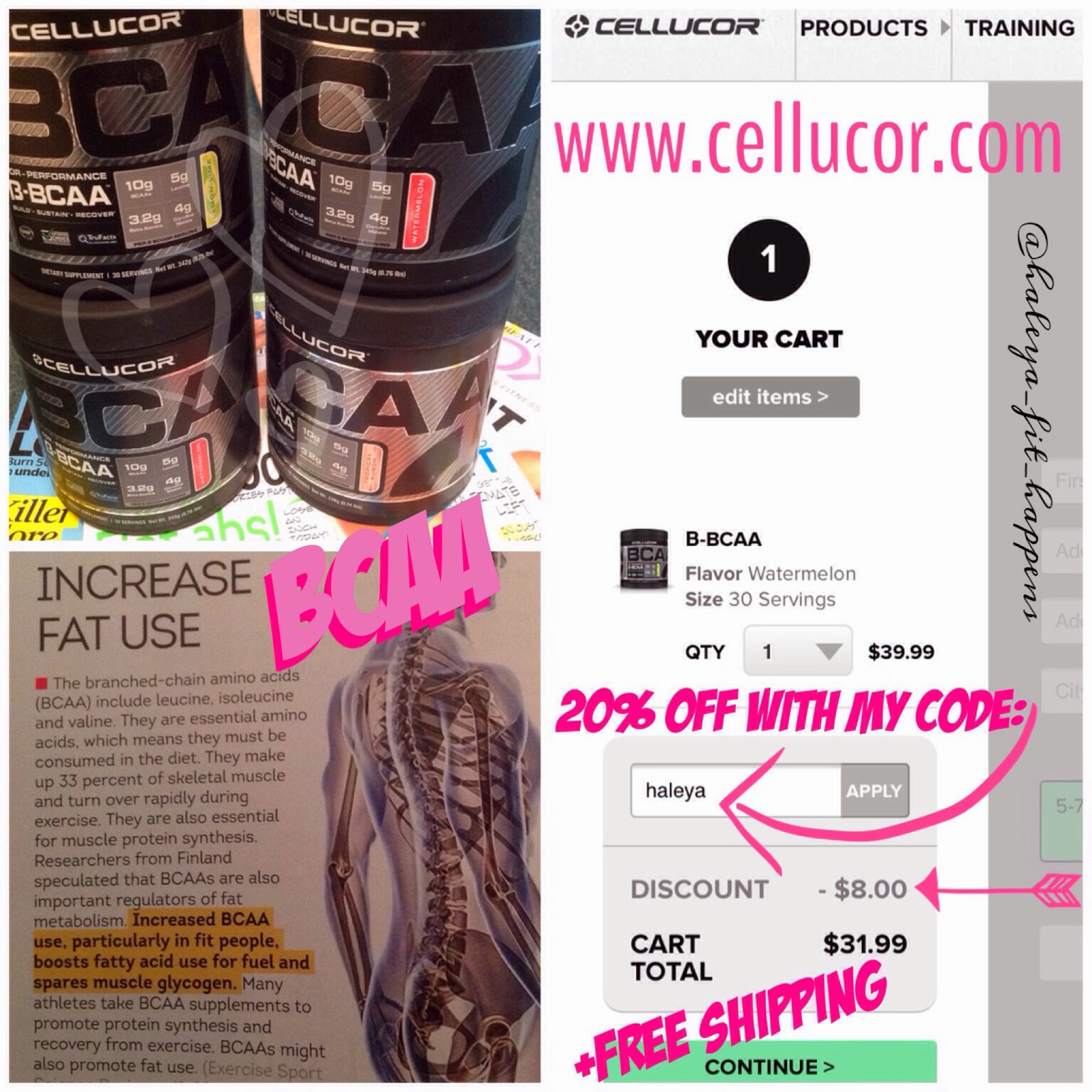 Fit Happens Increase Fat Use With BCAAs