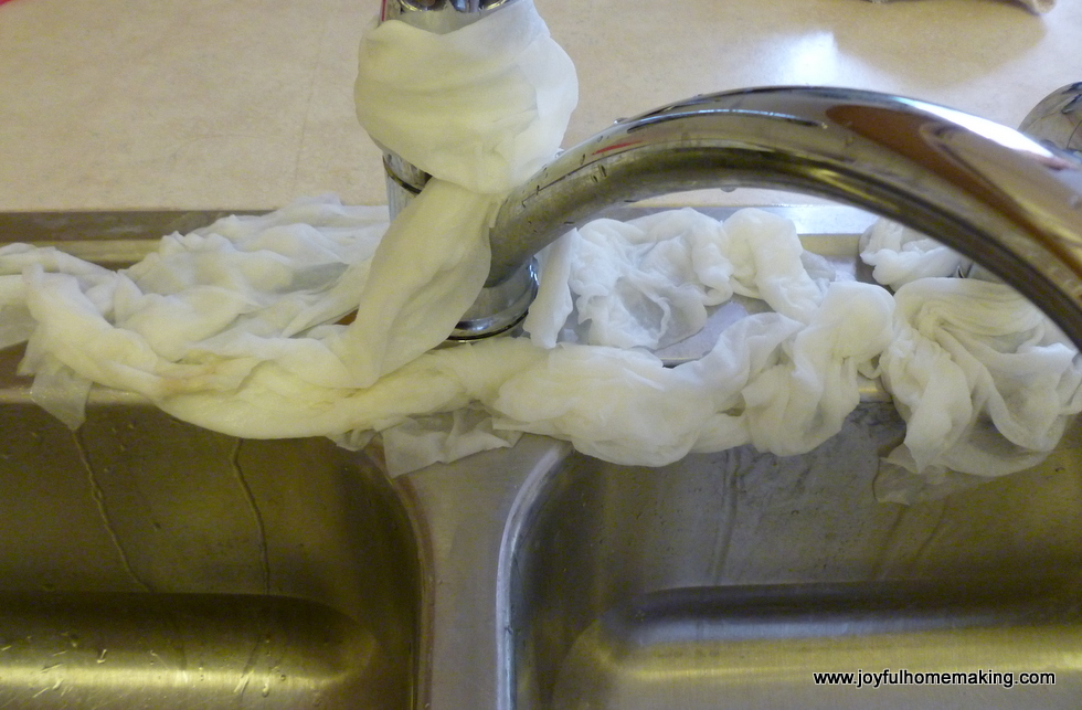 Vinegar as a Mineral Deposit Sink Cleanser Joyful Homemaking