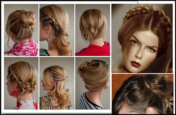 top 6 easy casual updos long