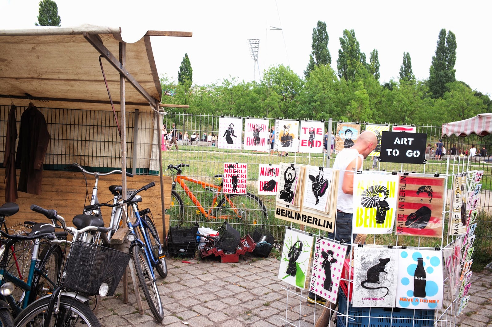 Displaced Montrealer Berlin Mauerpark People And Things