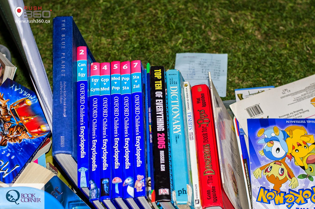 Rush360 Qatar Qatar Book Corner Giving a new purpose for used books!