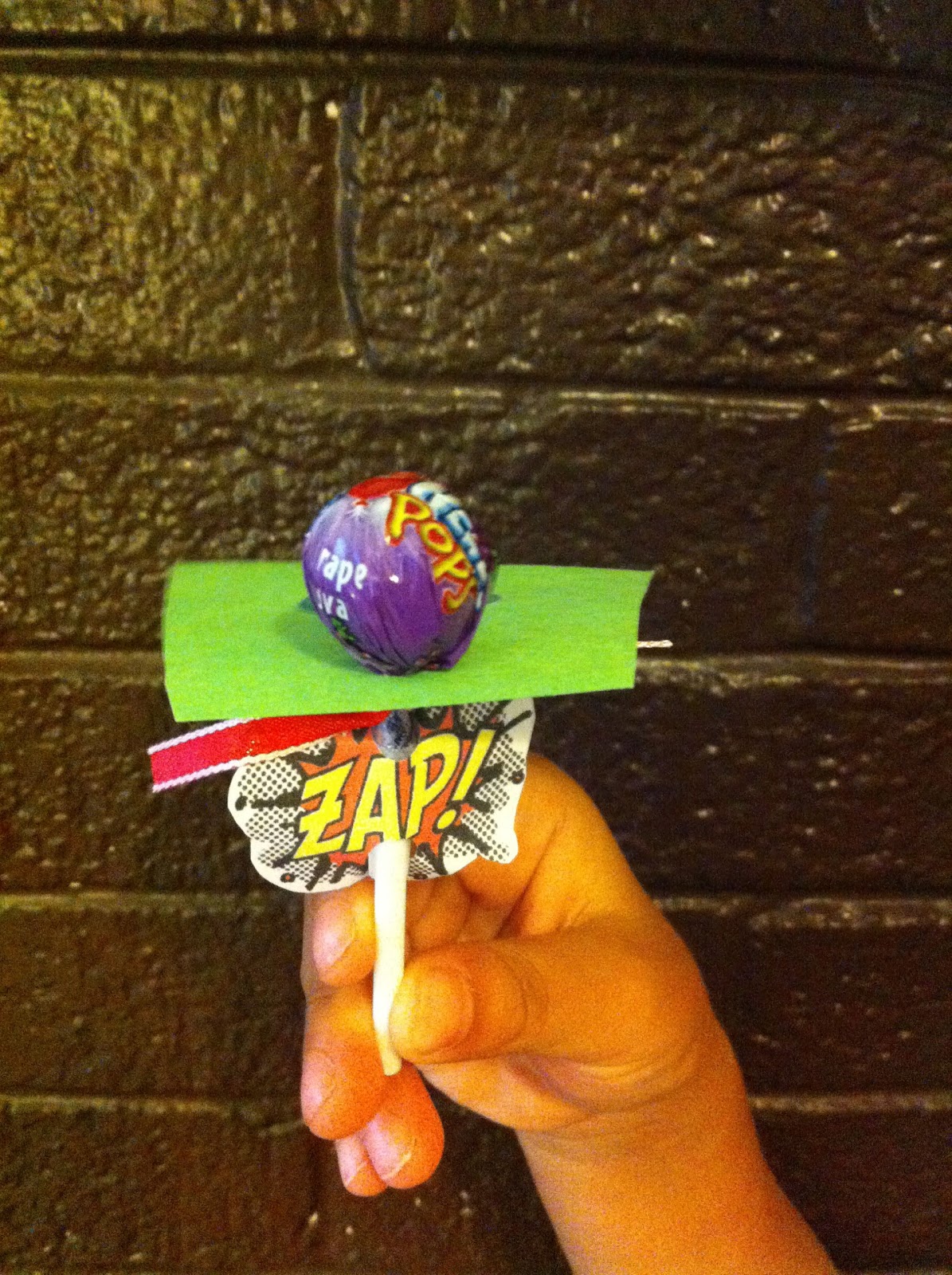 Fabiana Carter Flying Lollipop Superhero