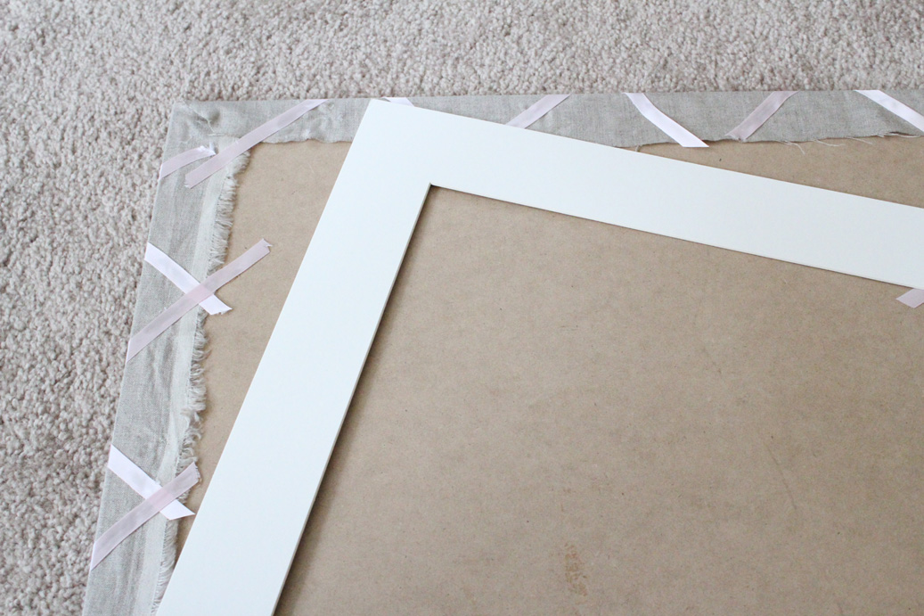 Junghwa by Amy Stewart DIY Linen Ribbon Board