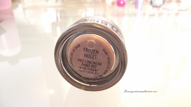 MAC Pro Longwear Paint Pot Review - Frozen Violet MAC Pro Longwear Paint Pot Review - Frozen Violet
