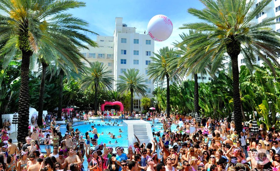 The best Pool Parties in Miami