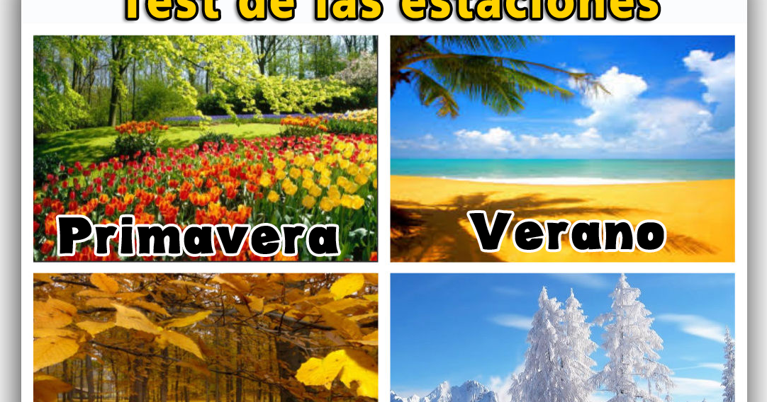 Universo de Luz y Amor ¿Sabías que tu estación favorita refleja