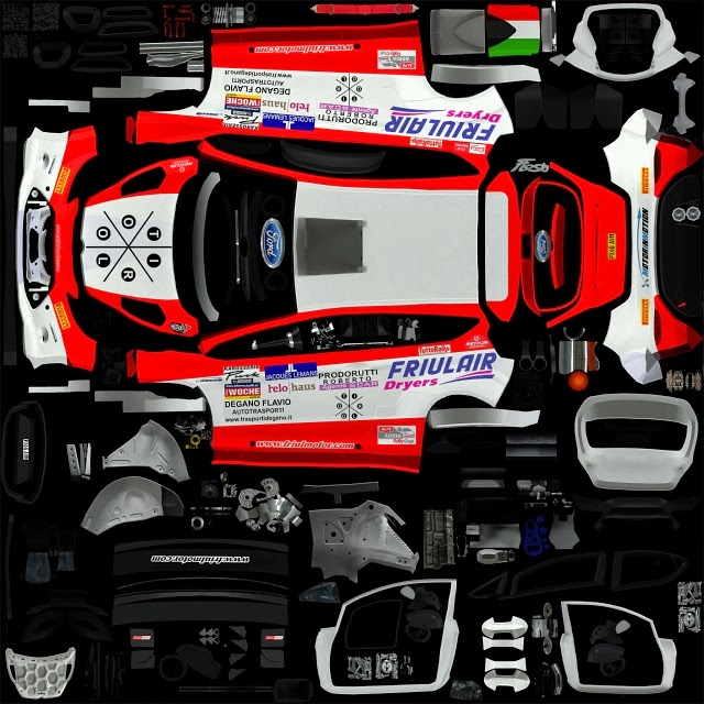 RBR+ Ford Fiesta RS RRC De Cecco