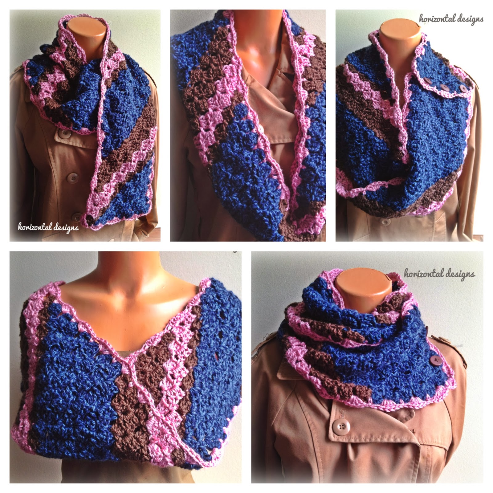 Star portal square free crochet pattern