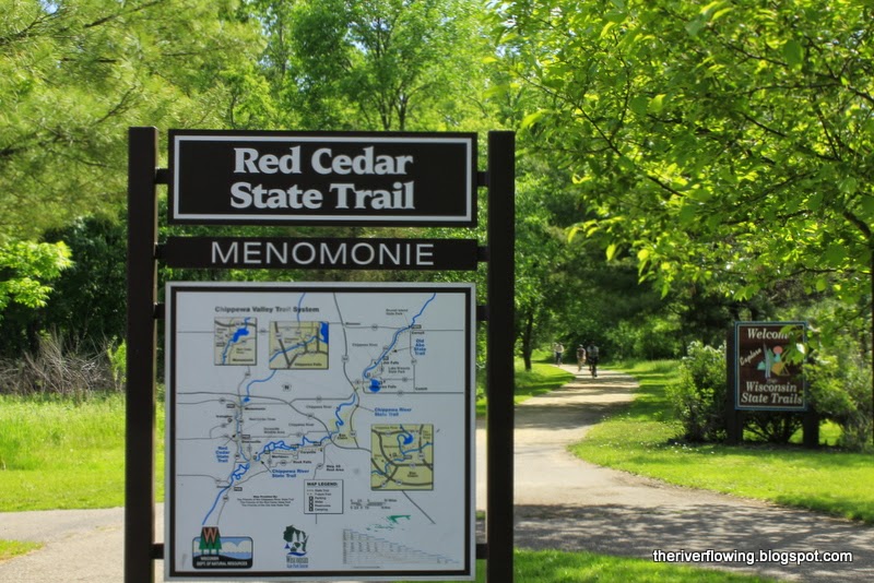 The River On The Road Friday Red Cedar State Trail, Menomonie, Wisconsin