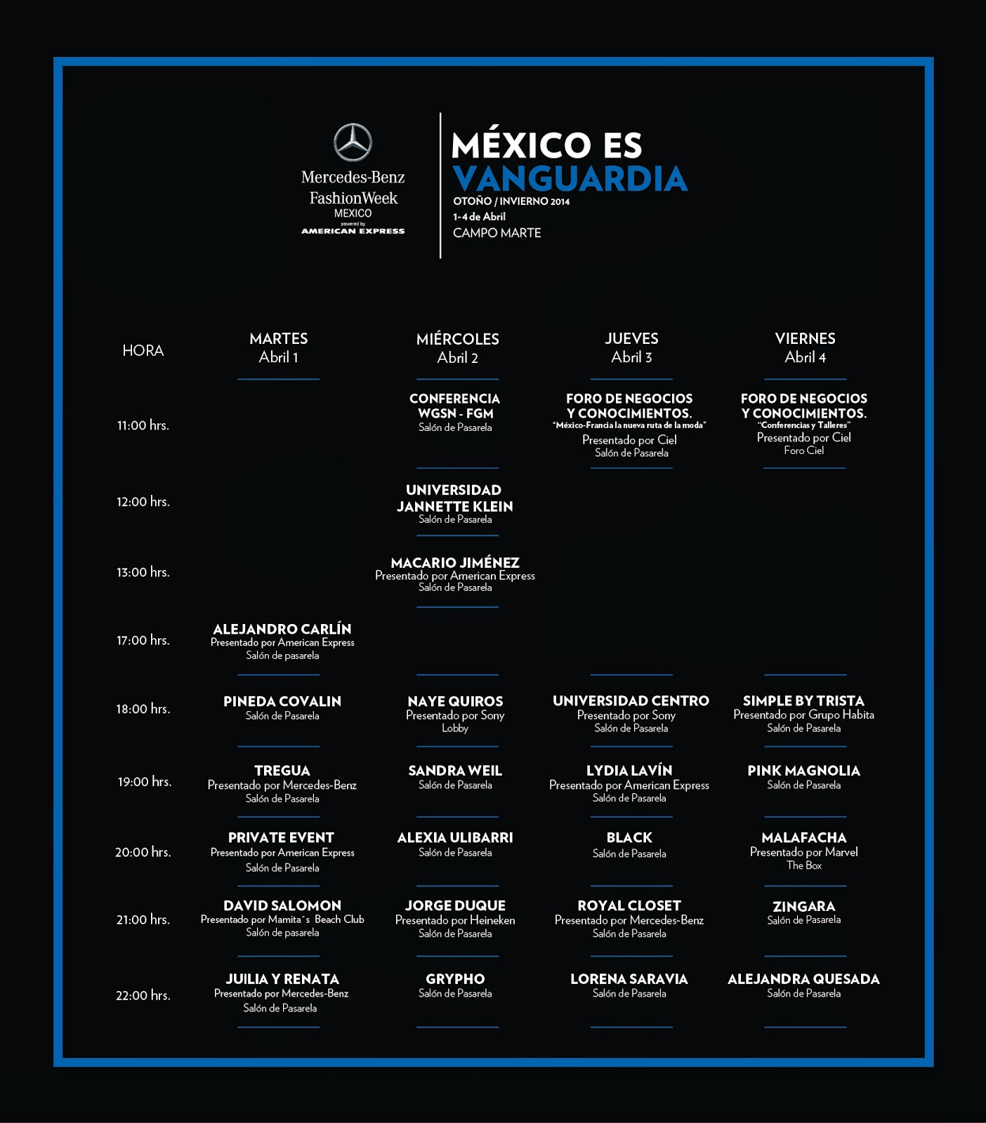 MBFWMX O/I 2014
