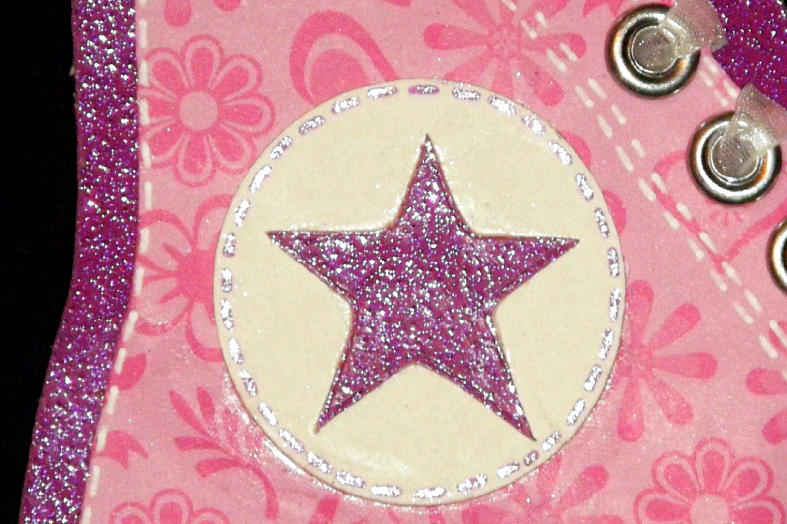 Cards by CG Pink Converse Shoe Card