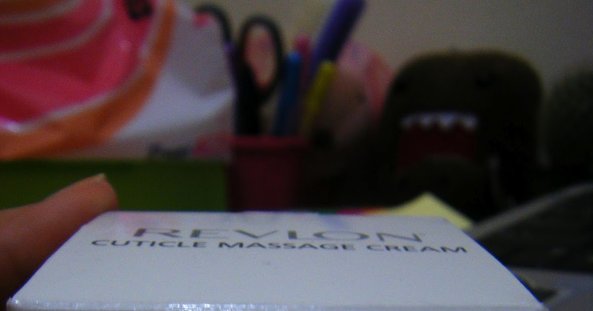 ATME Little Canvas the nail story Review Revlon Cuticle Massage Cream