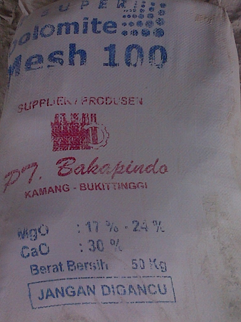 dolomit m 100 pt bakapindo distributor pupuk dolomit dolomit m 100 pt bakapindo distributor pupuk dolomit