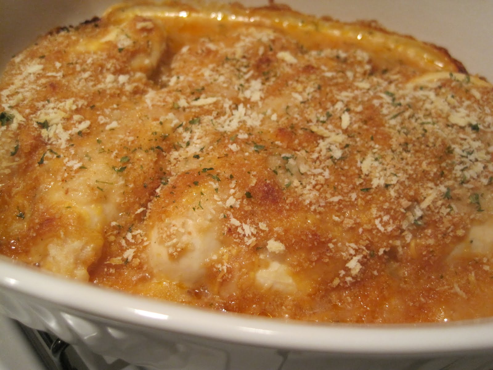 Table For Two .bbqcheddarcrusted chicken.