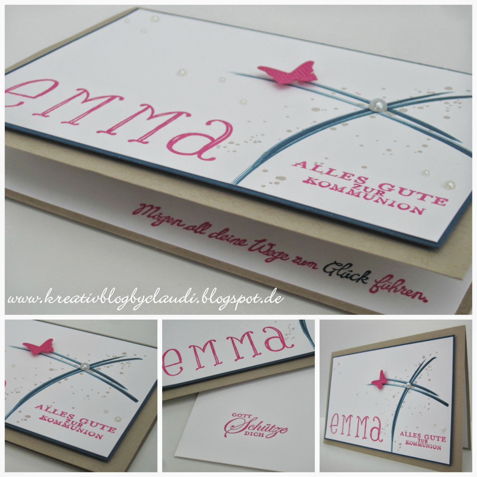 Kreativ Blog By Claudi Zur Erstkommunion