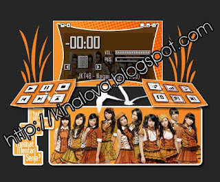 Normal Mode Skin Winamp JKT48 Versi Yuuhi Wo Miteiruka?