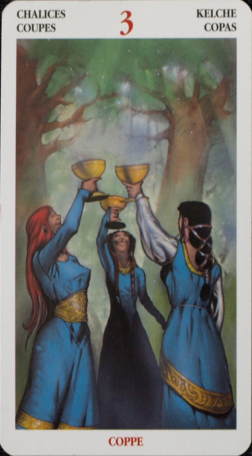 Via Tarot: 3 de Copas