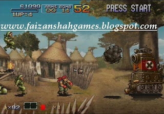 Bombing The Machine Metal slug 6 online game