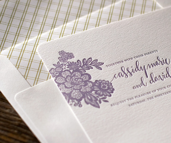 Flower Wedding Invitations