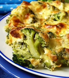 Broccoli and Cheese Baked