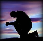 Praying man