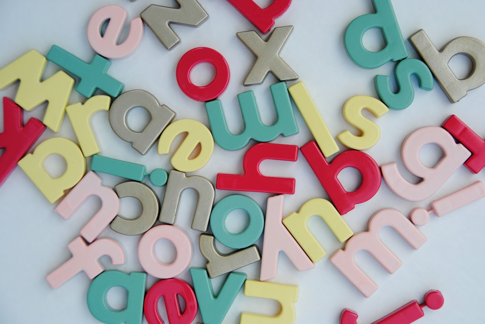 diy a prettier set of abc