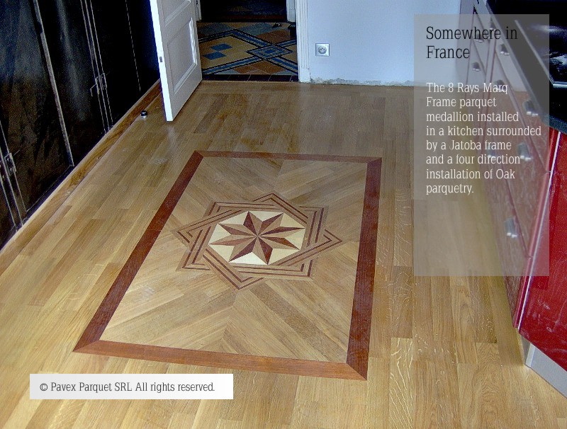 Parquet Flooring Hardwood Floor Border Medallion Inlays