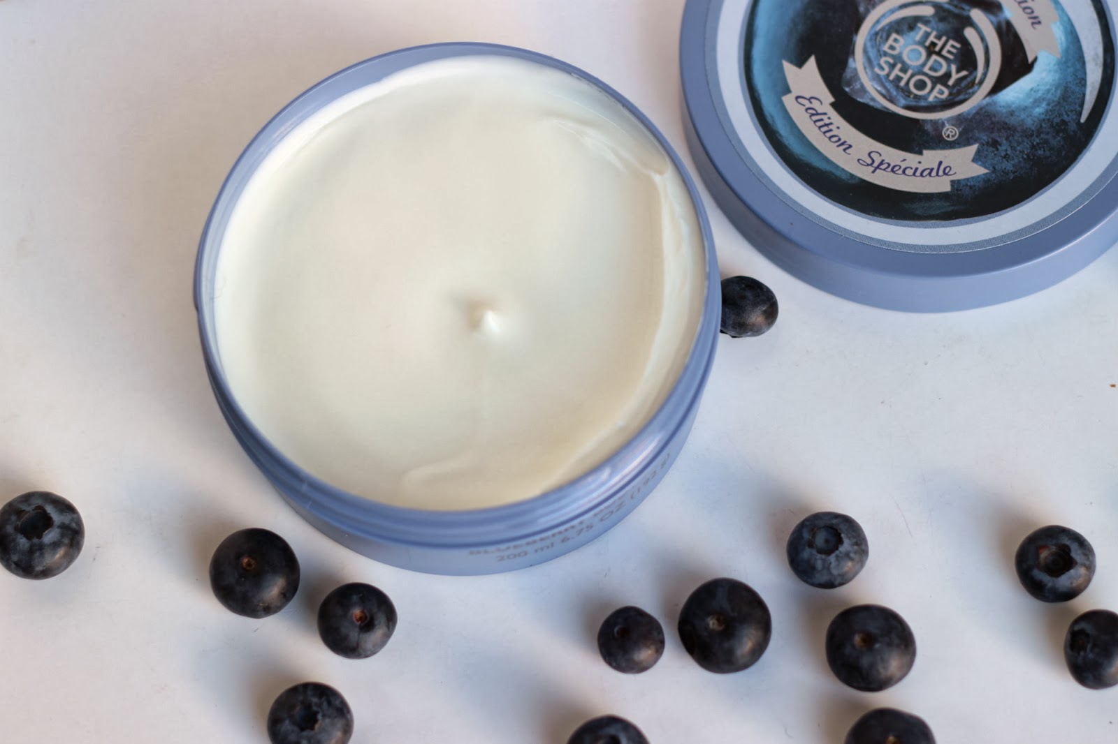 Sprinkles on a cupcake The Body Shop Special Edition Blueberry