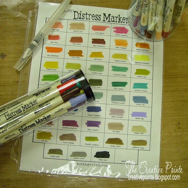 Tim Holtz Distress Markers Color Chart